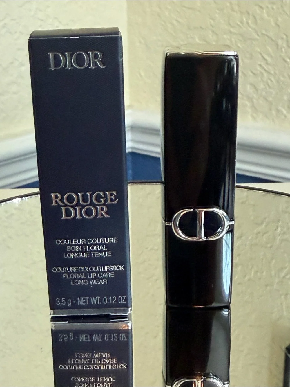 Rouge Dior Couture Colour Lipstick in shade 429 Rose Blues Velvet finish